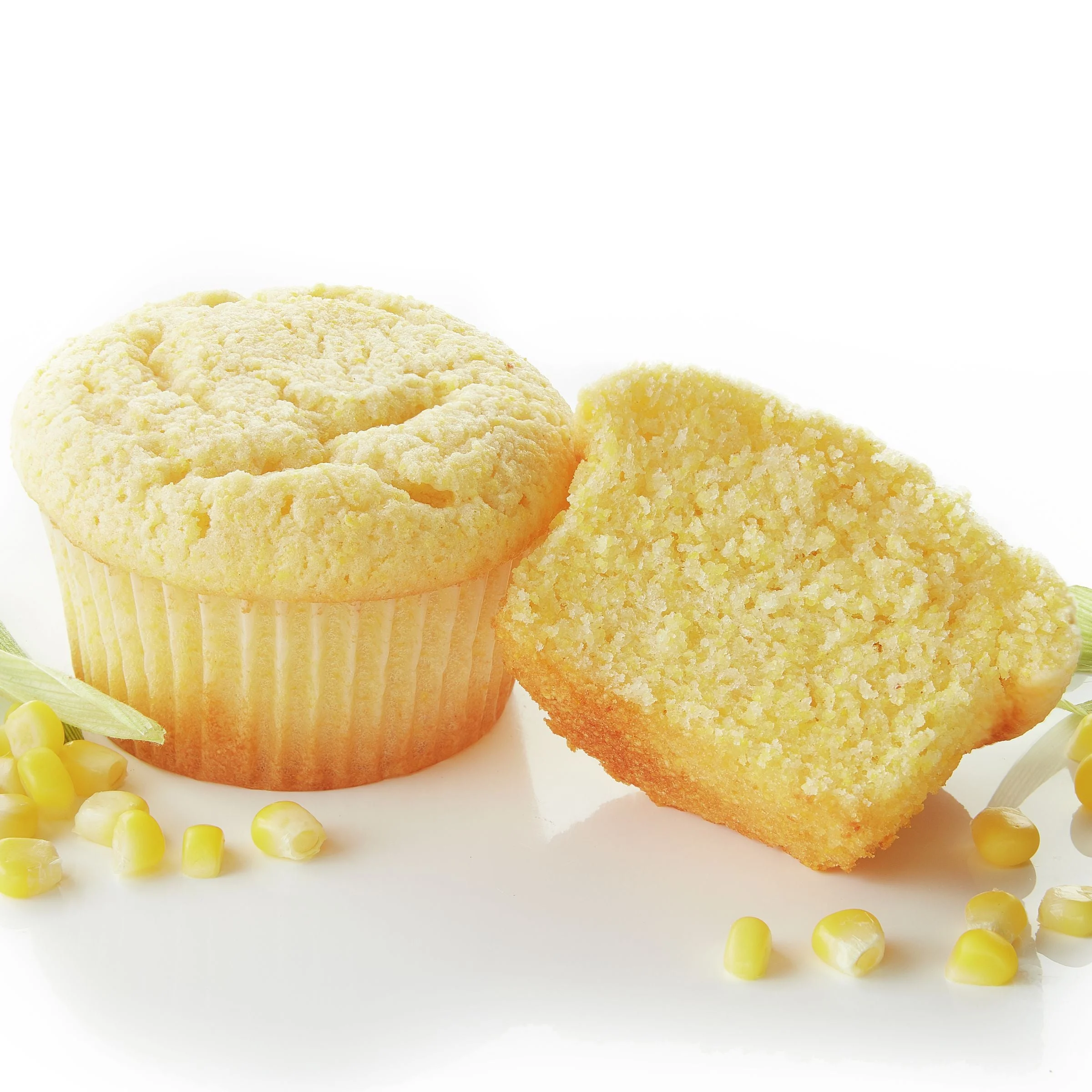Pillsbury Place & Bake Frozen Muffindough Puck Corn Muffin 20.25 Pound Each - 1 Per Case.