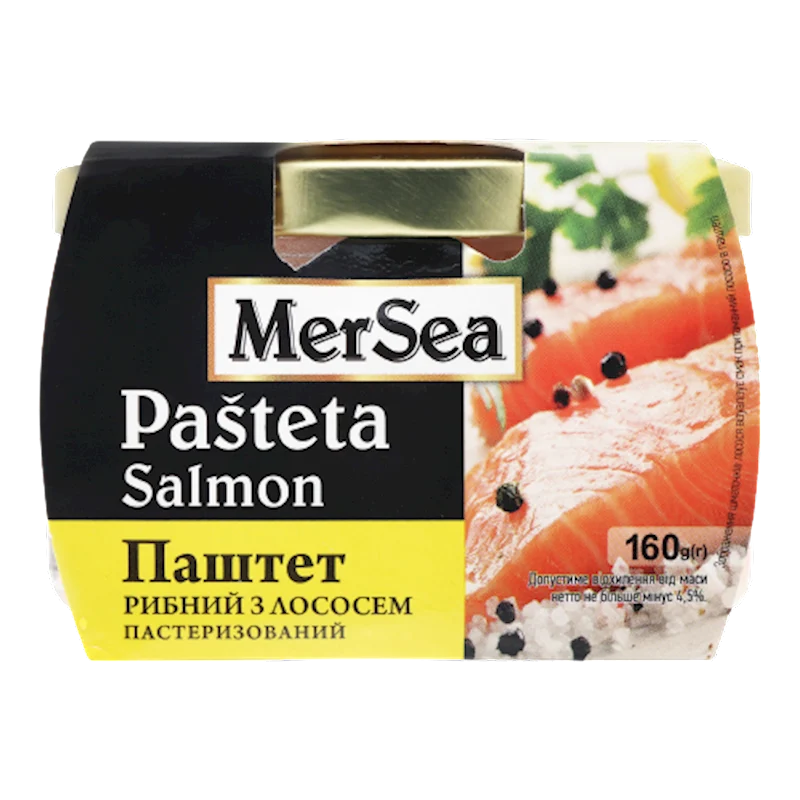 MERSEA Salmon Pate 160g/6pack