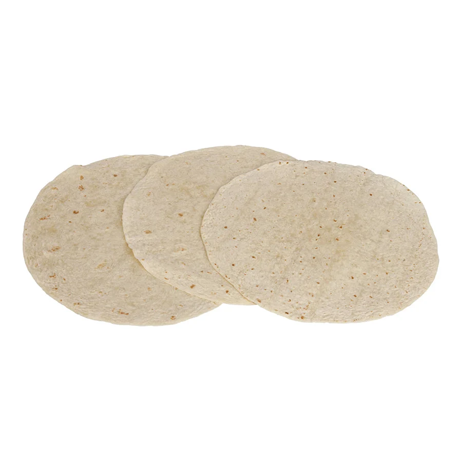 Mission 3 Inch Heat Pressed Flour Tortillas 12 Count Packs - 12 Per Case.