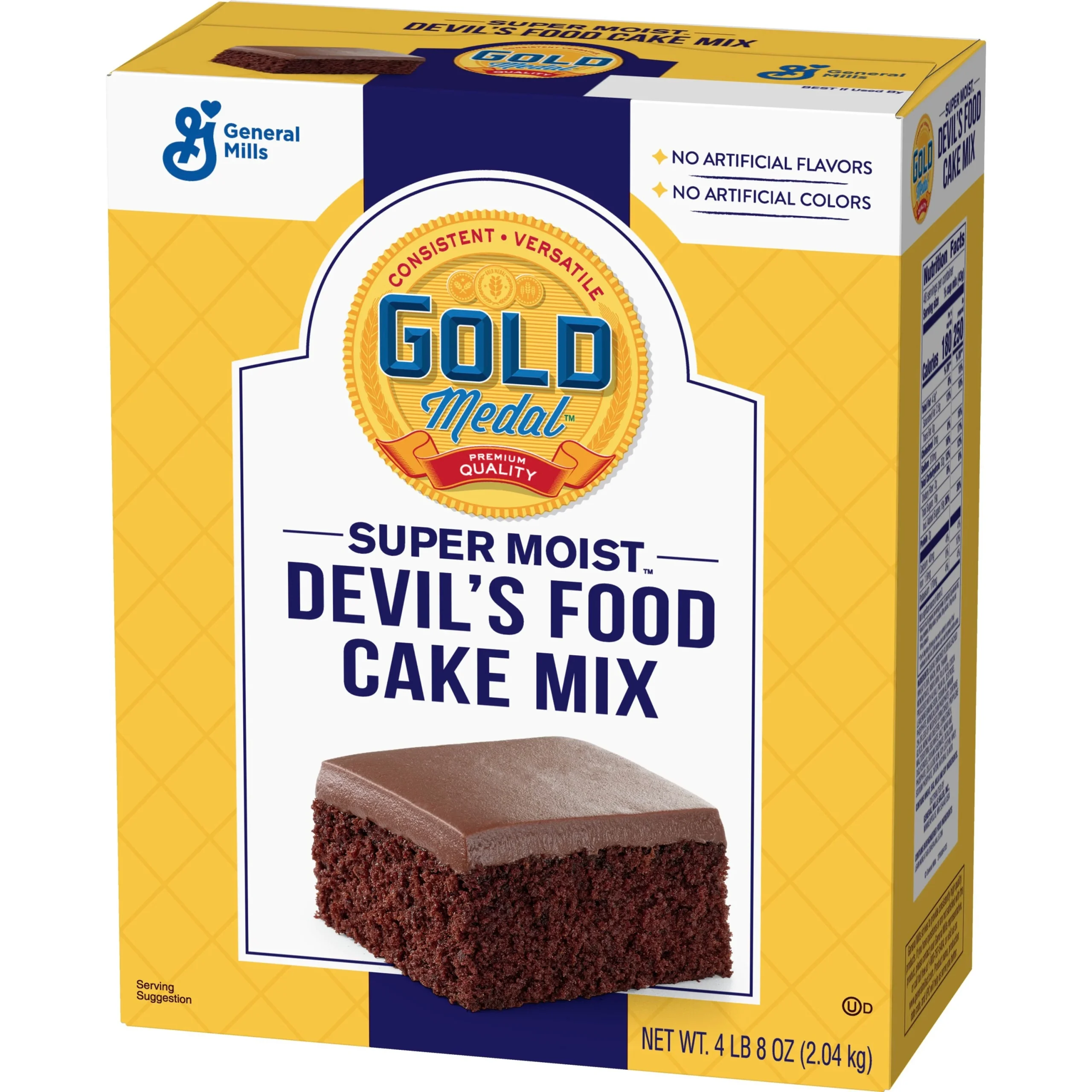 Gold Medal Cake Mix Super Moist Devil's Food 4.5 Pound Each - 6 Per Case.
