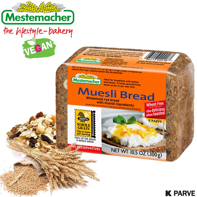 MESTEMACHER Muesli Bread 300g/9pack