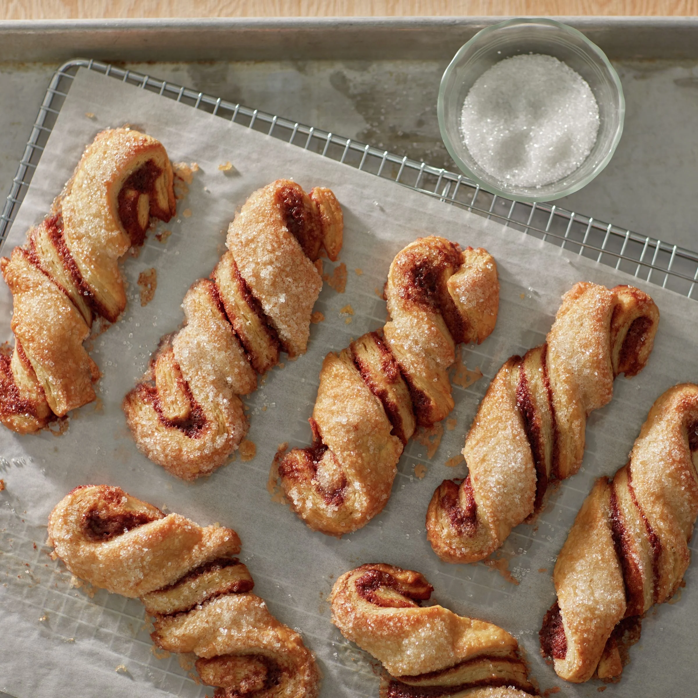 Pillsbury Place & Bake Frozen Cinnamon Roll Twist Dough Cinnamon 13.81 Pound Each - 1 Per Case.