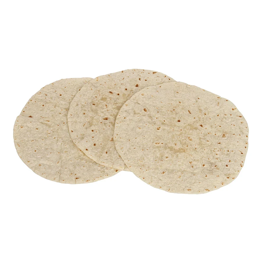 Mission 10 Inch  Heat Pressed Flour Tortillas 12 Count Packs - 12 Per Case.