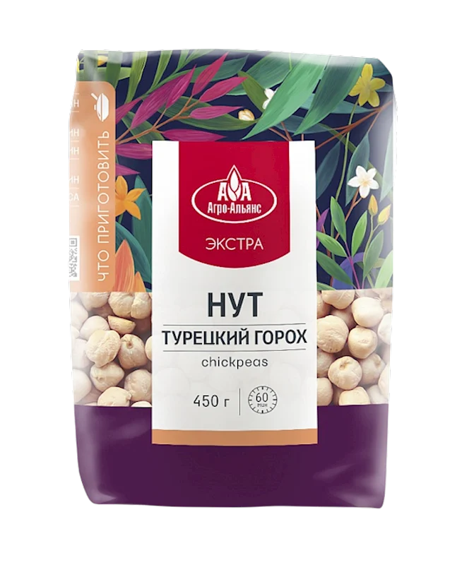 AGRO-ALLIANCE Chickpeas 450g/8pack