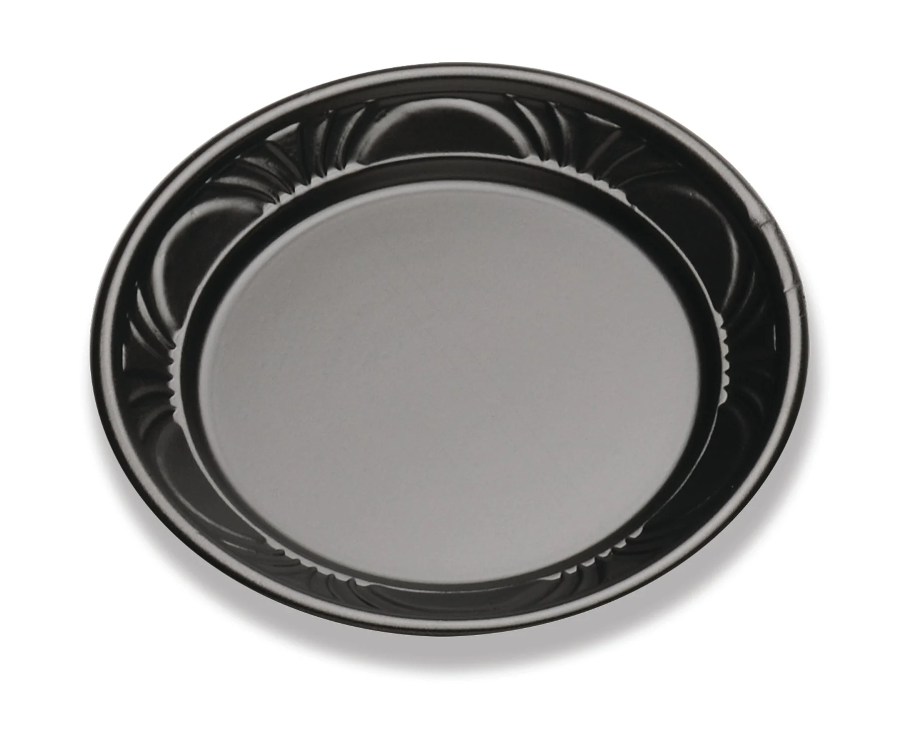 7" Round Black Pearl Ps Plate