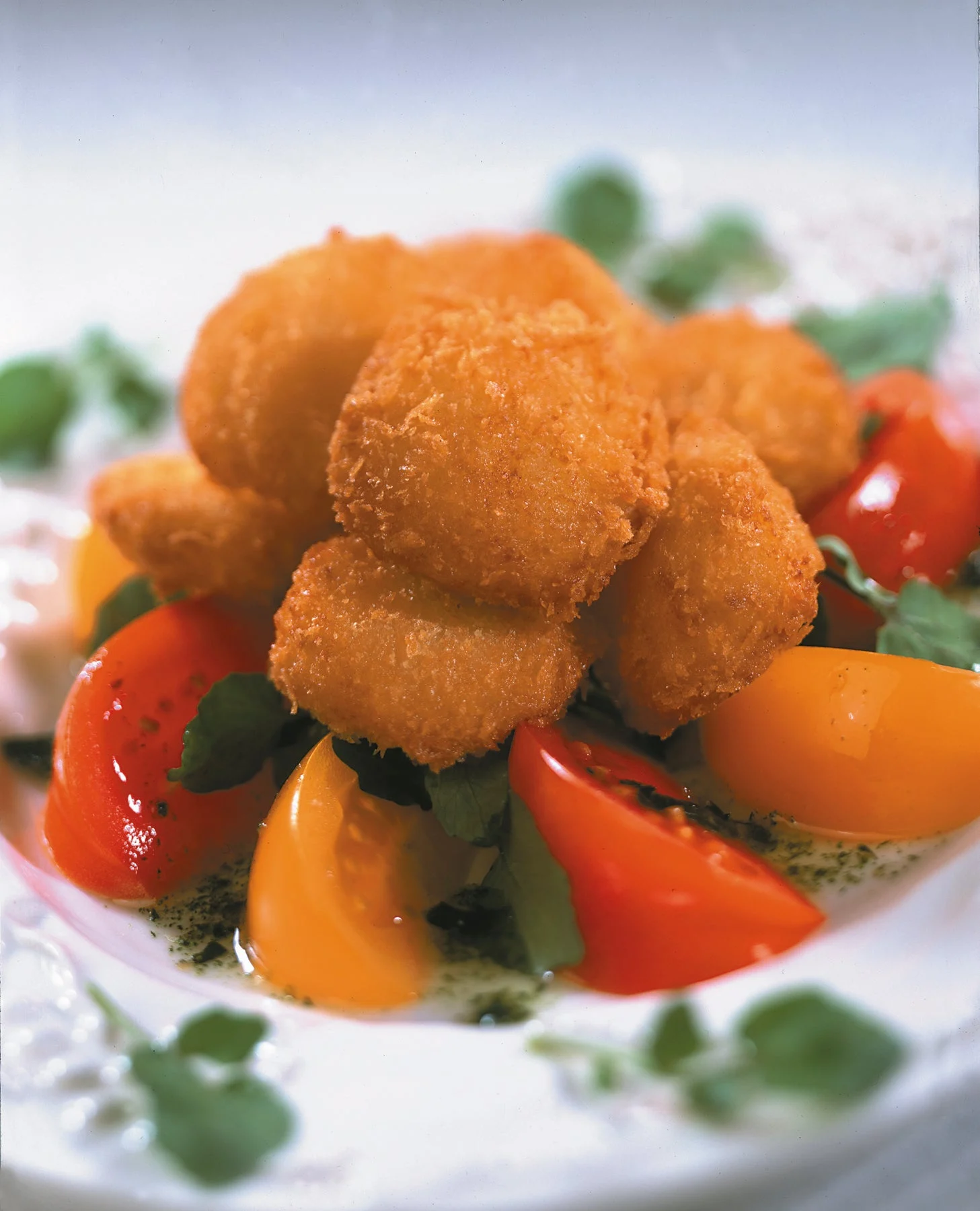 Mrs. Friday's Breaded Sea Scallops 2.5 Pound Each - 6 Per Case.