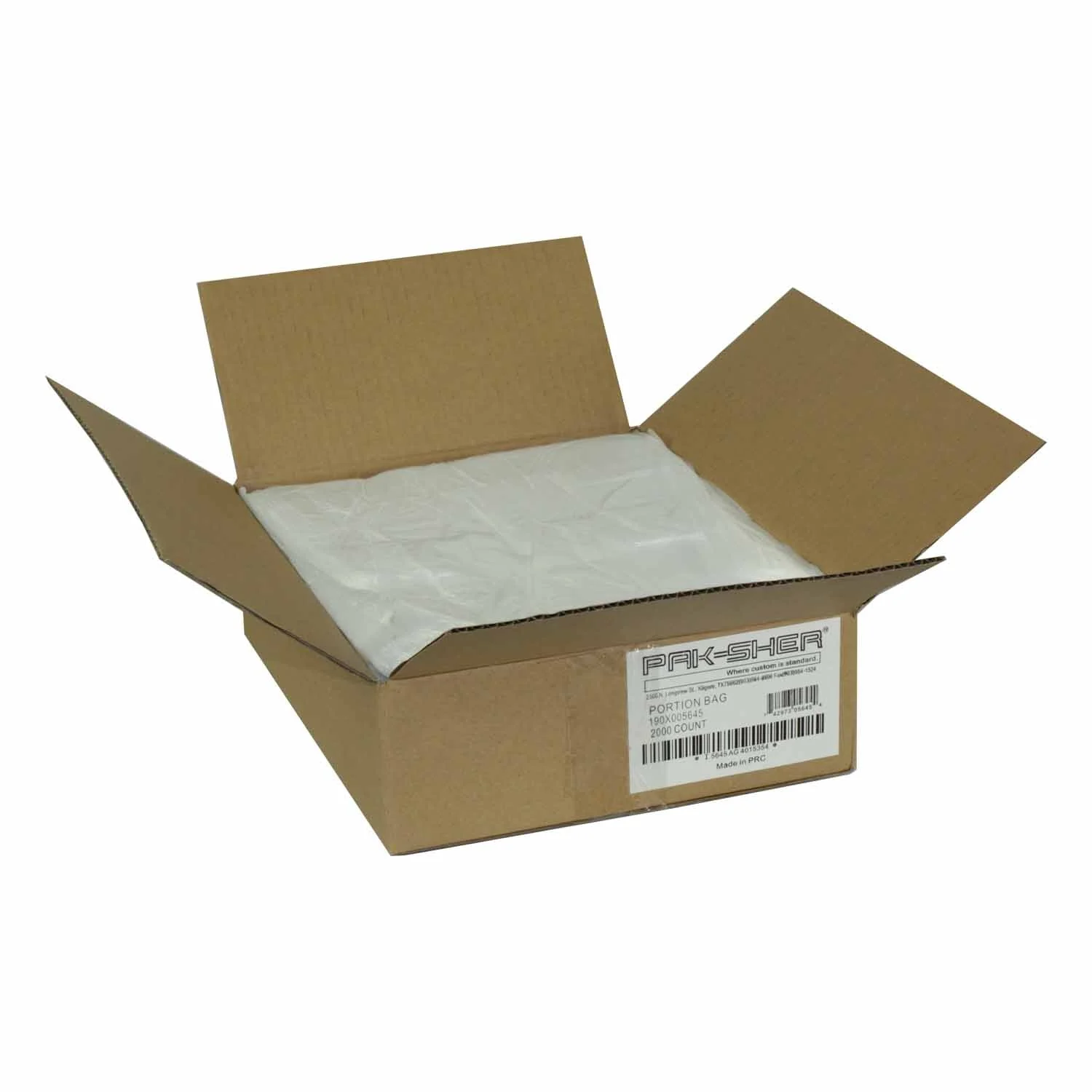 Pak-Sher Food Storage Bag 1 - 2000 Ea