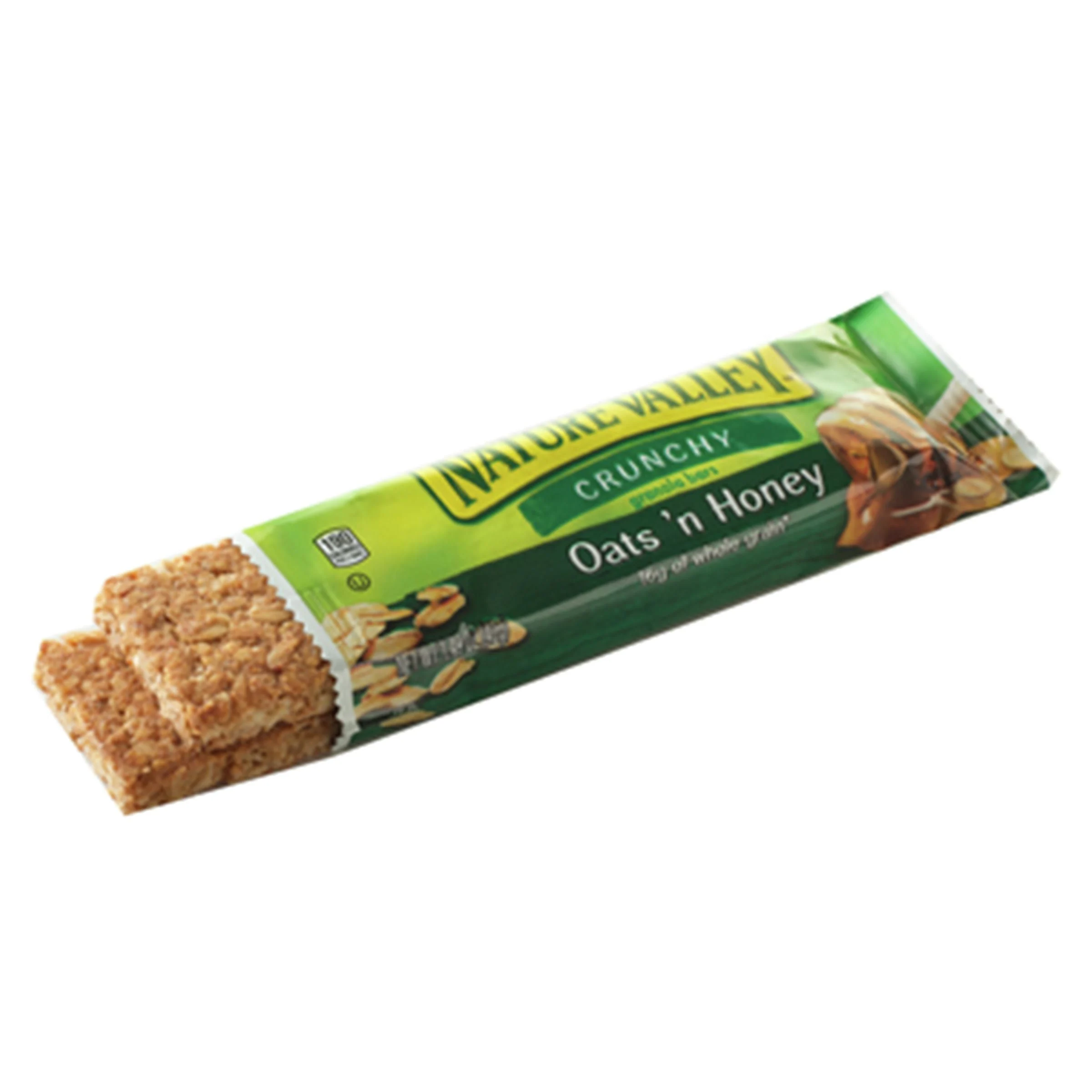 Nature Valley Crunchy Granola Bars Oats 'n Honey (Double Bar) 26.82 Ounce Size - 6 Per Case.
