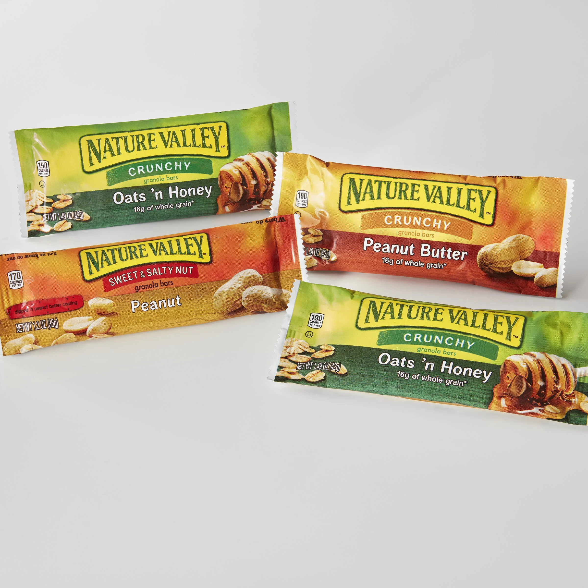 Nature Valley Granola Bars Variety Core Flavors) 25.04 Ounce Size - 4 Per Case.