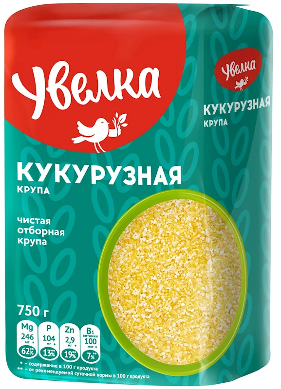 UVELKA Corn Groats 750g/6pack