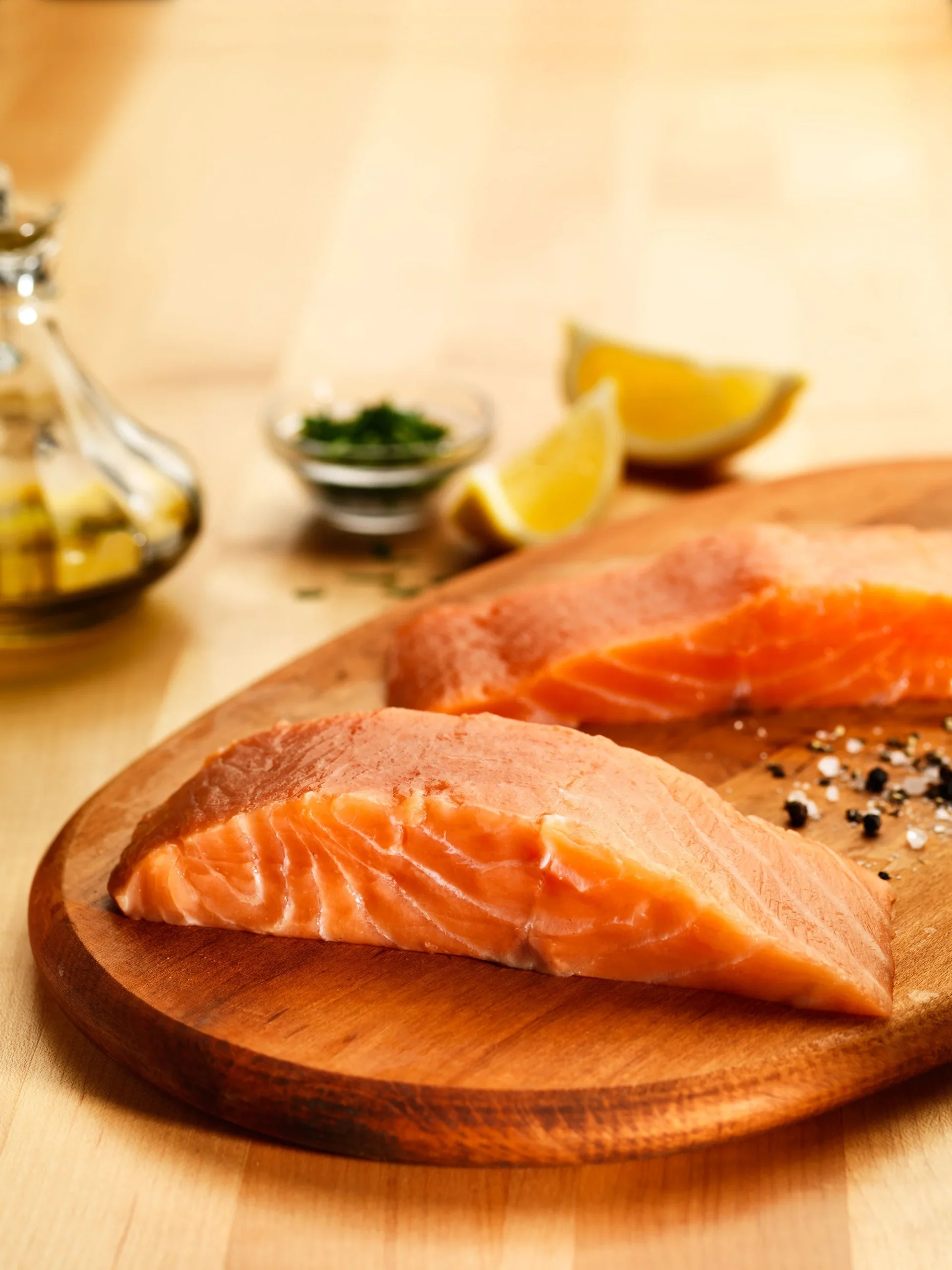 Fpi Individual Quick Frozen Chilean Atlantic Salmon Portionsivp 10 Pound Each - 1 Per Case.