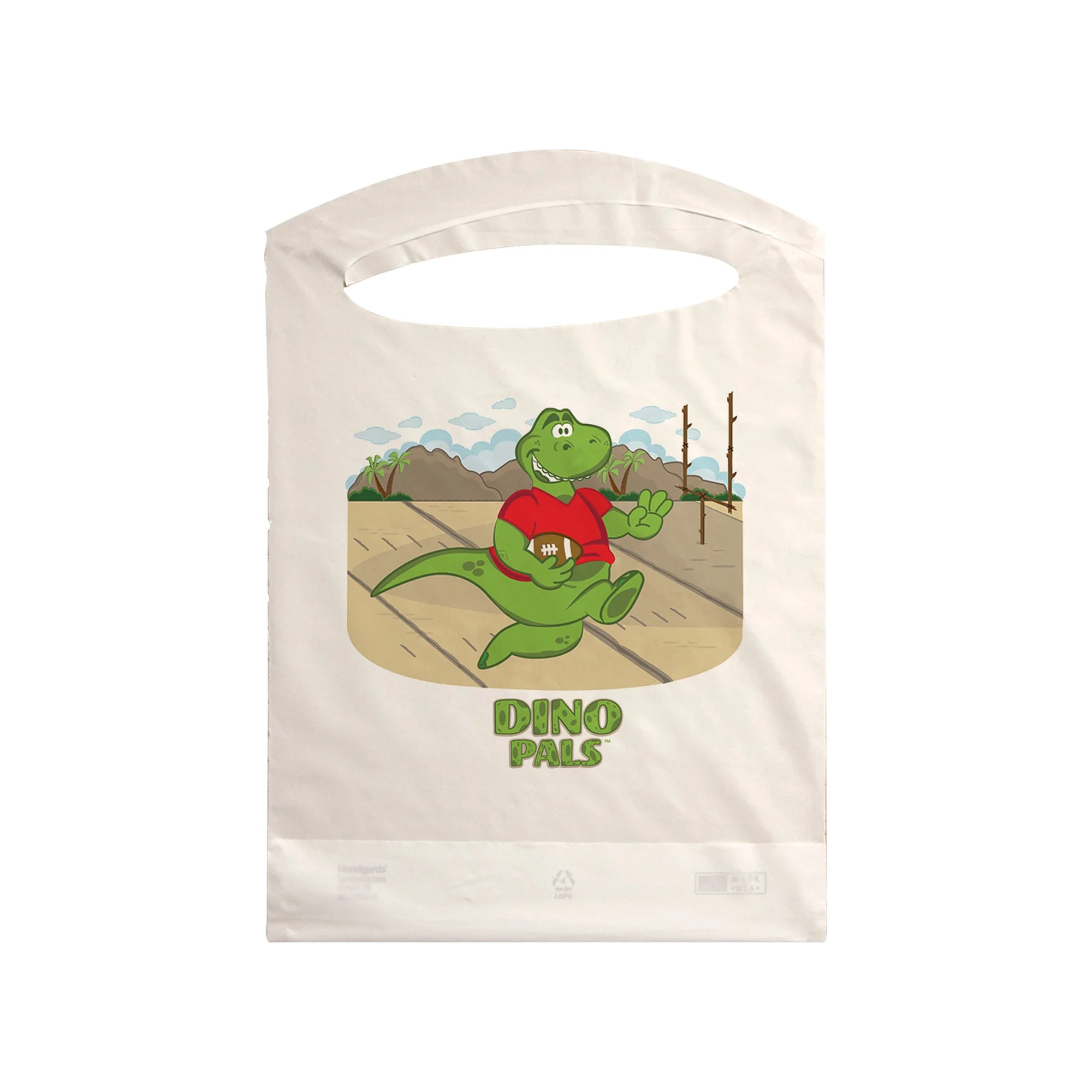 Neatgards Neat Gards Embossed Poly Child Dino Pals Print Bib 1 - 500 - 500 Ea