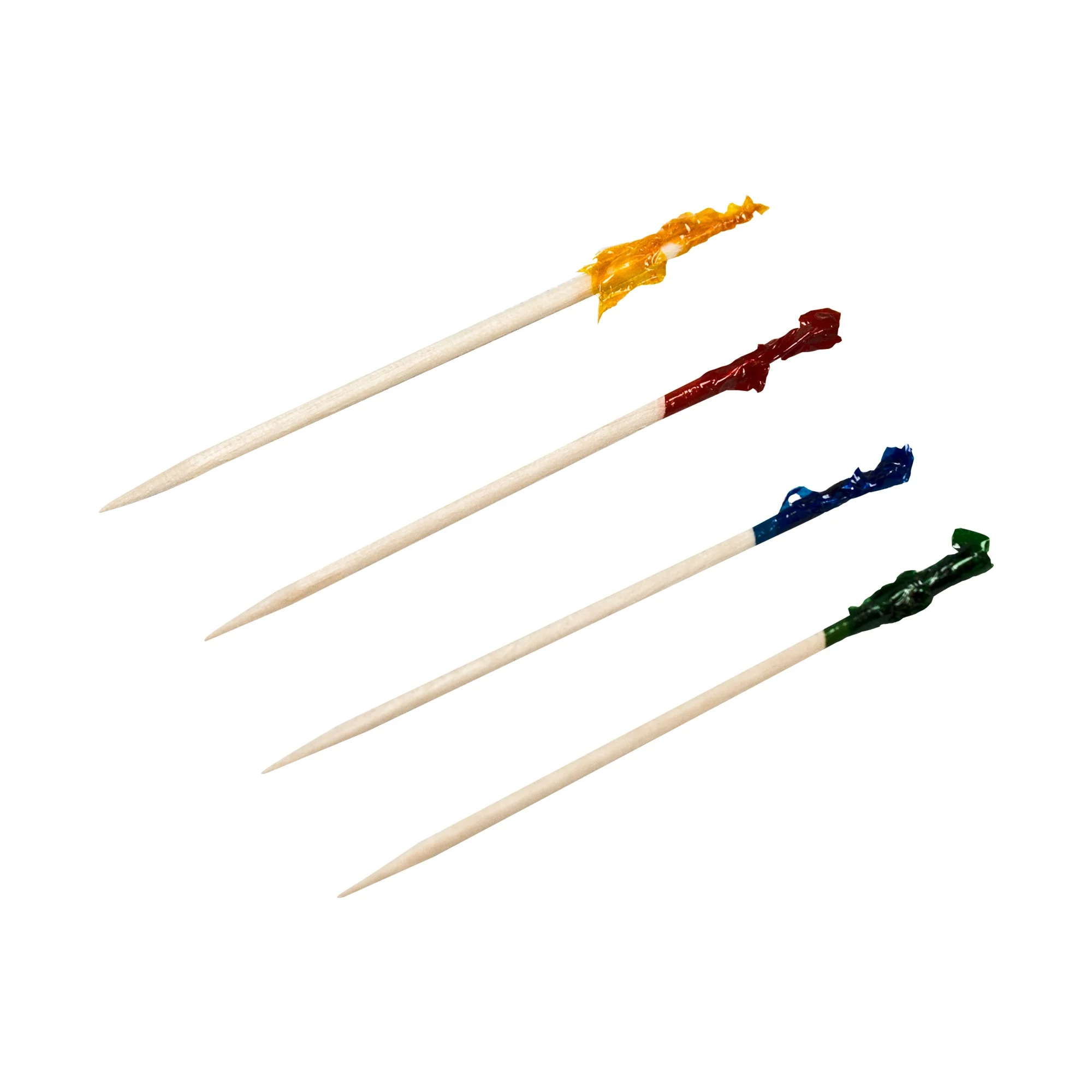 Handgards 4 Inch Frill Wood Pick 10 - 1000 - 1000 Ea