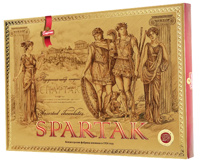Spartak Assorted Chocolates 375g/5pack