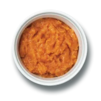 Medtrition Cafe Minced & Moist Glazed Carrots 3.2 Ounce Size - 24 Per Case.