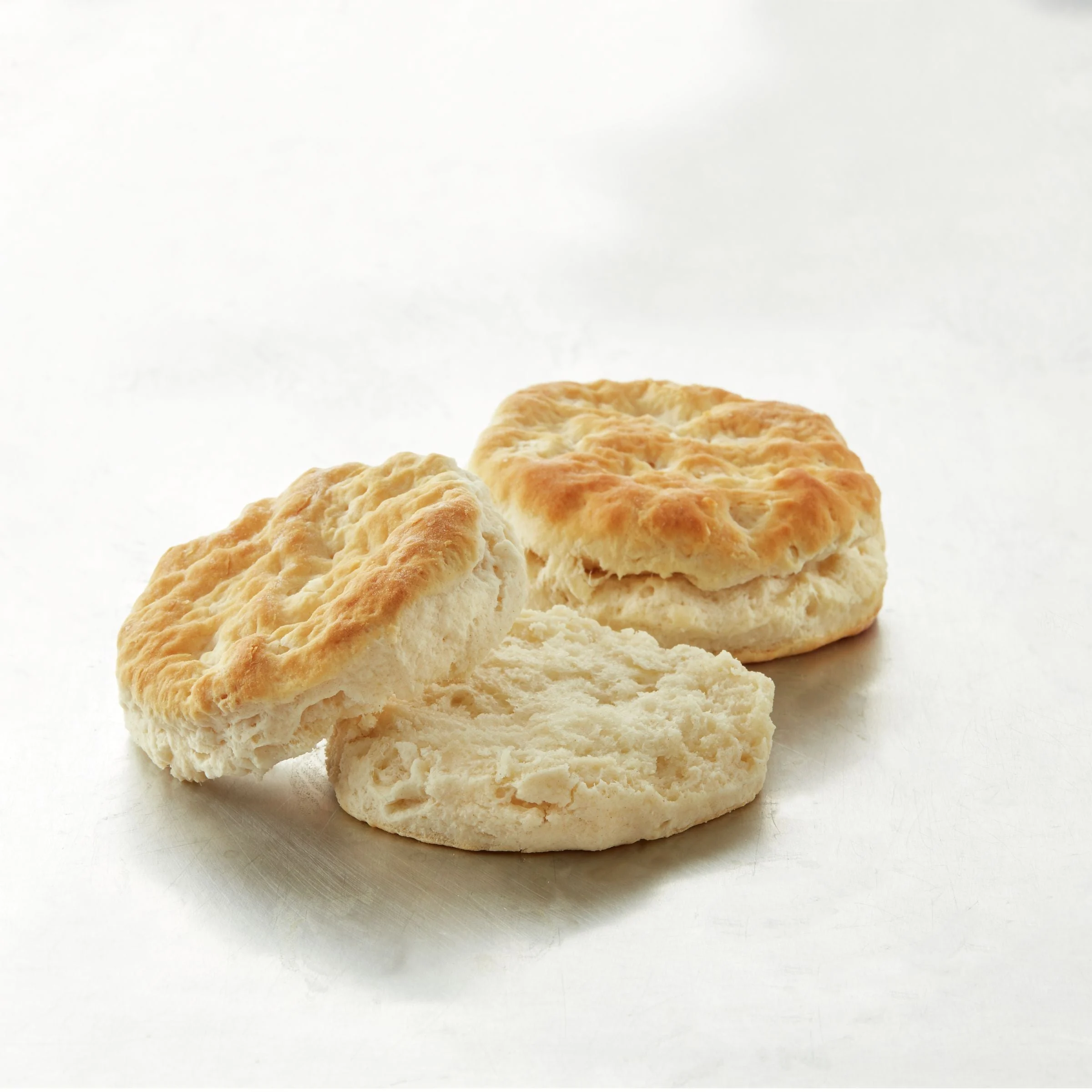 Pillsbury Baked Biscuit Easy Split Golden Buttermilk 2.85 Ounce Size - 5 Per Case.
