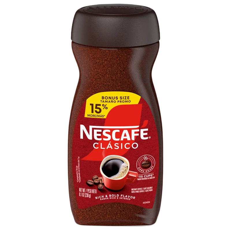NESCAFE Classico Dark Roast Instant Coffee 230g/6pack