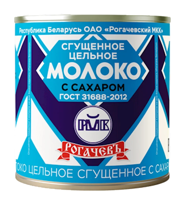 ROGACHEV Condensed Milk with Sugar 380g/30pack