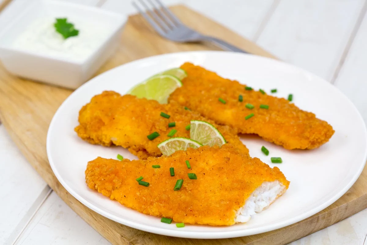 Mrs. Friday's Crispy Southern Flounder 2.5 Pound Each - 4 Per Case.