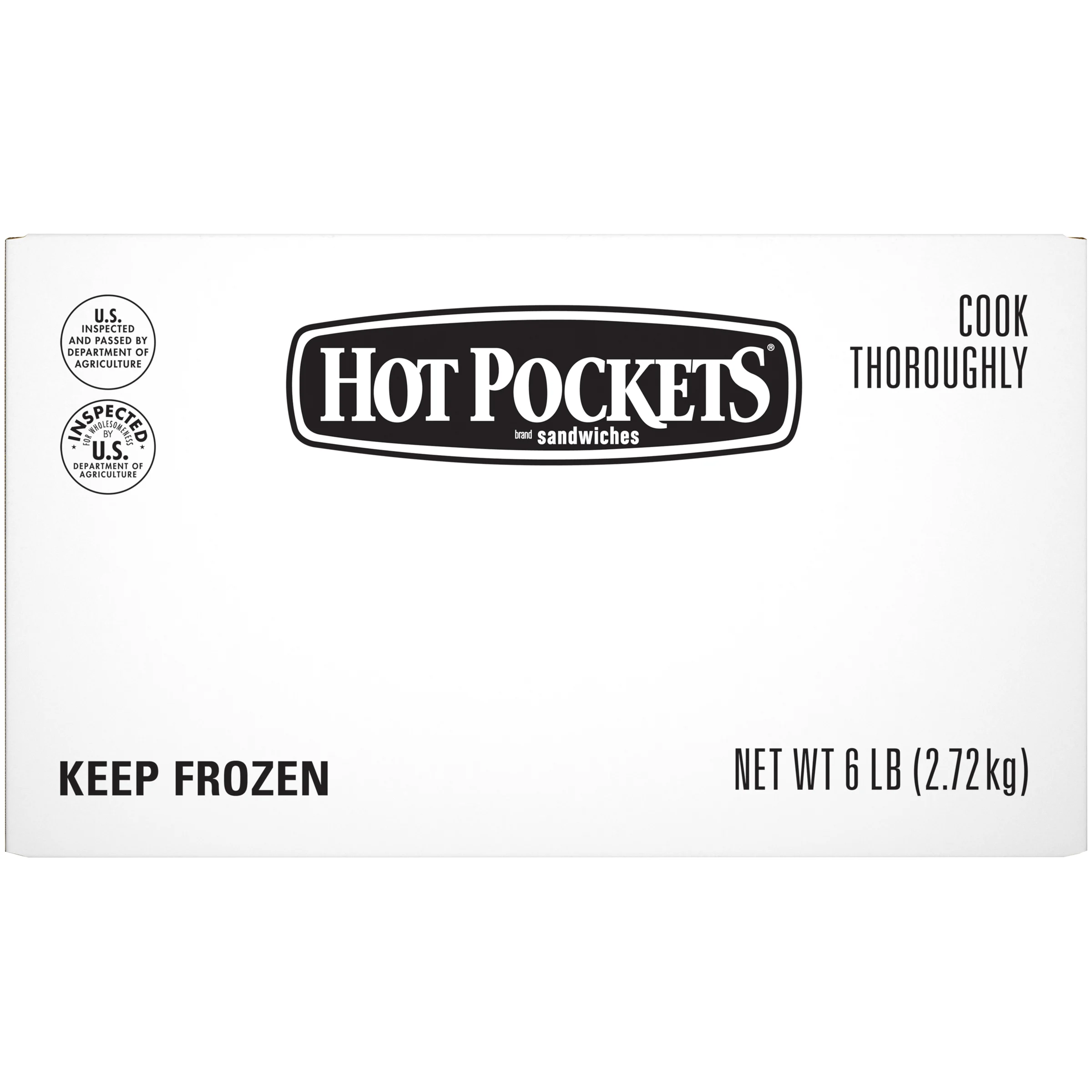 Hot Pocket Individually Wrapped Philly Steak & Cheese 8 Ounce Size - 12 Per Case.