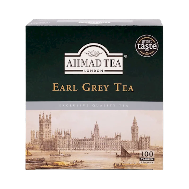 AHMAD Earl Grey Tea 100bag/12pack