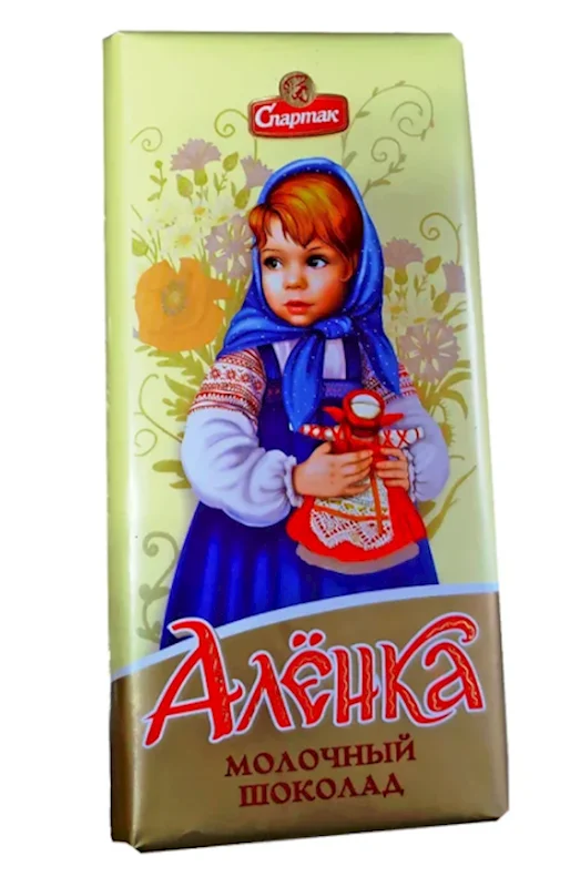 SPARTAK Alenka Milk Chocolate Bar 85g/20pack