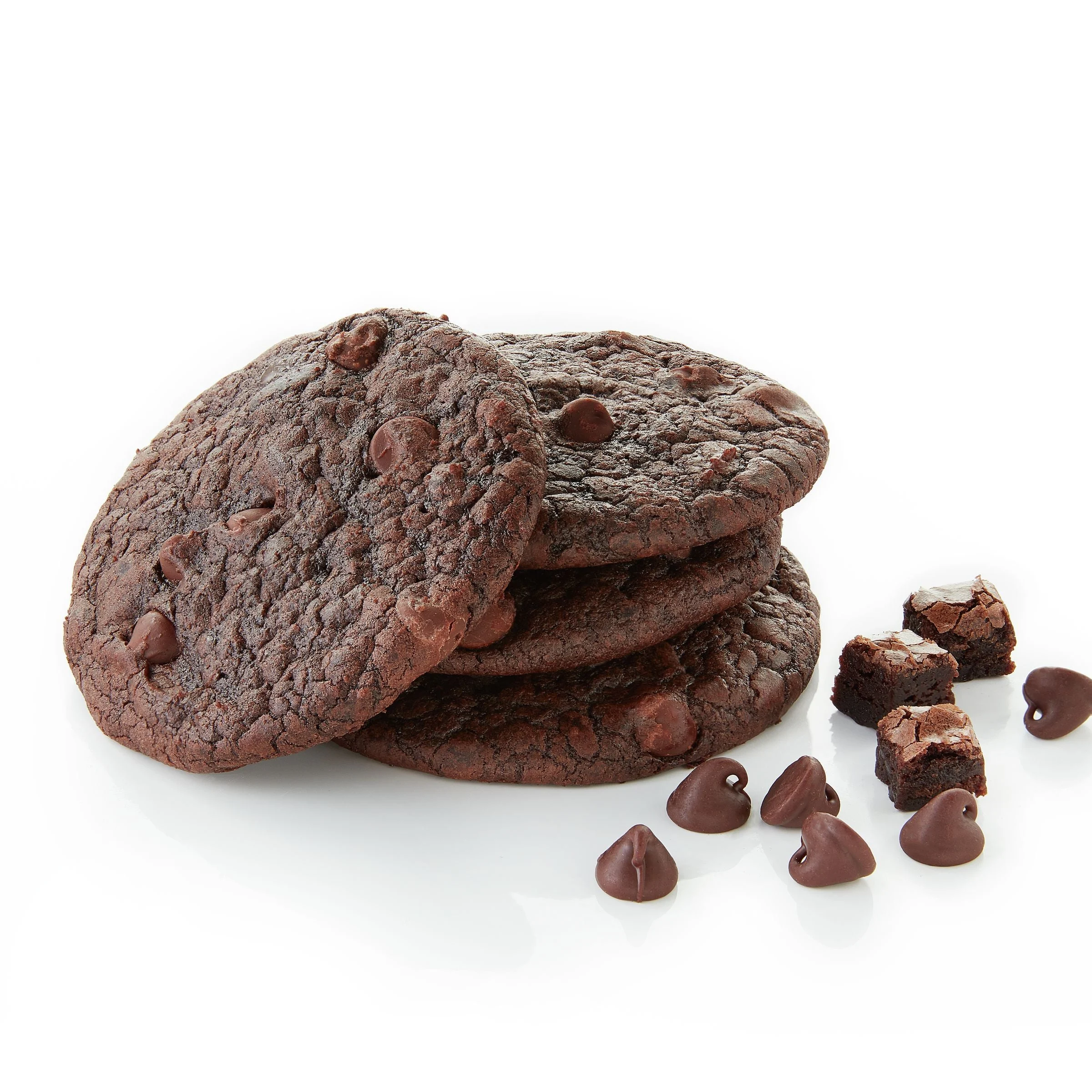 Pillsbury Frozen Cookie Dough Puck Special Recipe Brownie 21.6 Pound Each - 1 Per Case.