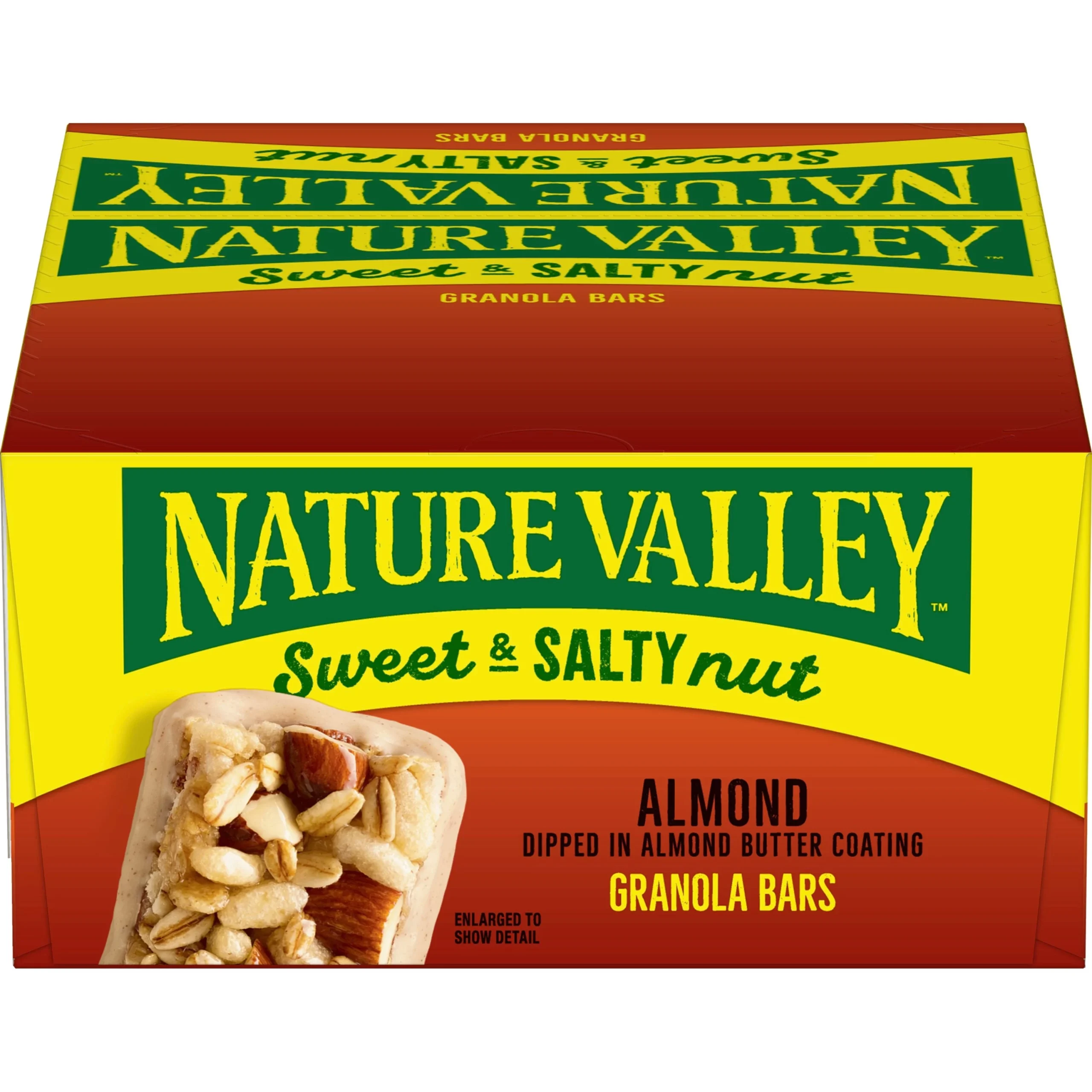 Nature Valley Chewy Granola Bars Sweet &salty Almond 19.7 Ounce Size - 8 Per Case.