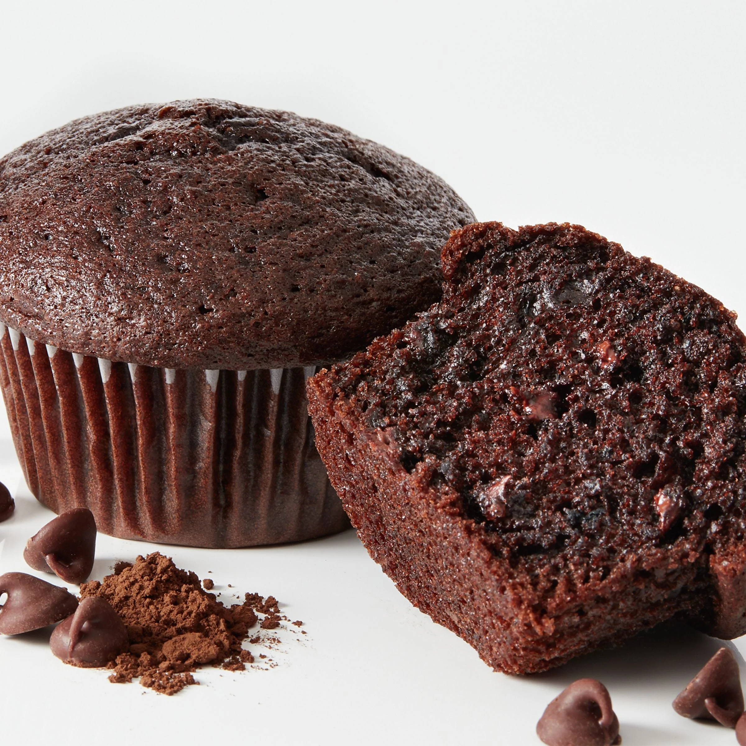 Pillsbury Frozen Muffin Batter Pail Chocolate Chocolate Chip 18 Pound Each - 1 Per Case.