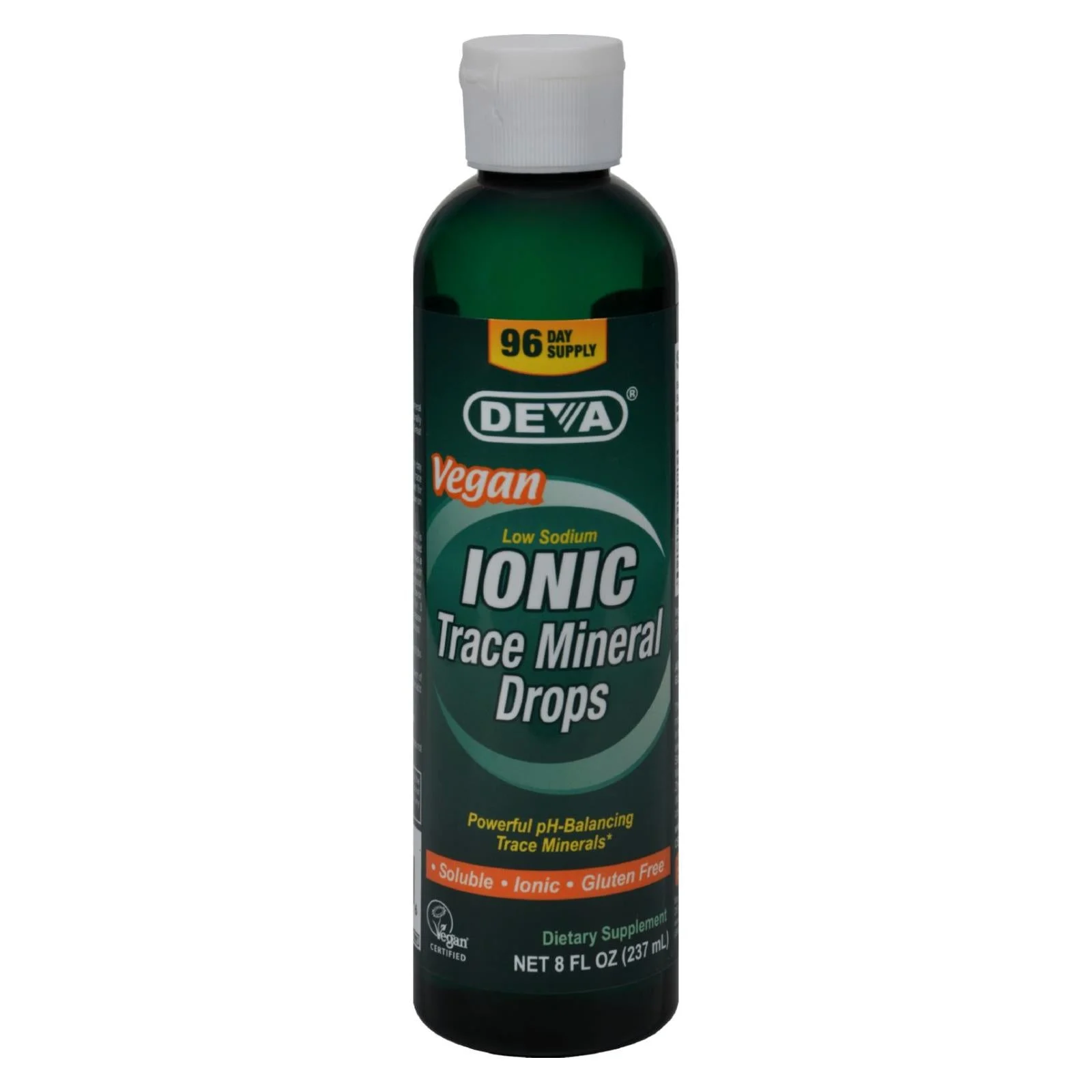 Deva Vegan Vitamins - Ionic Trace Mineral Drops - 8 fl Ounce