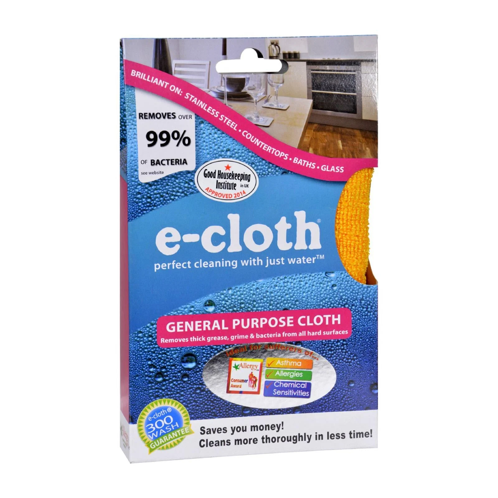 E-Cloth General Purpose Cloth 12.5 Inch x 12.5 Inch inches - 1 Cloth