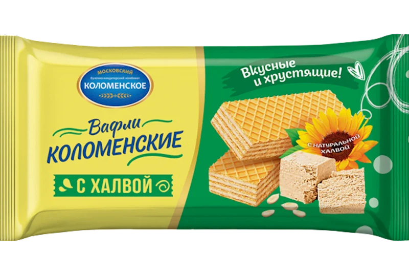KOLOMENSKOE Waffles with Halva 200g/20pack