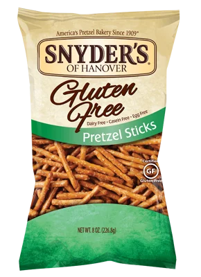 Snyders Gluten Free Pretzel Sticks