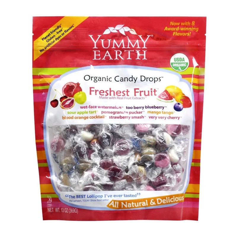 Yummy Earth Organic Freshest Fruit Drops
