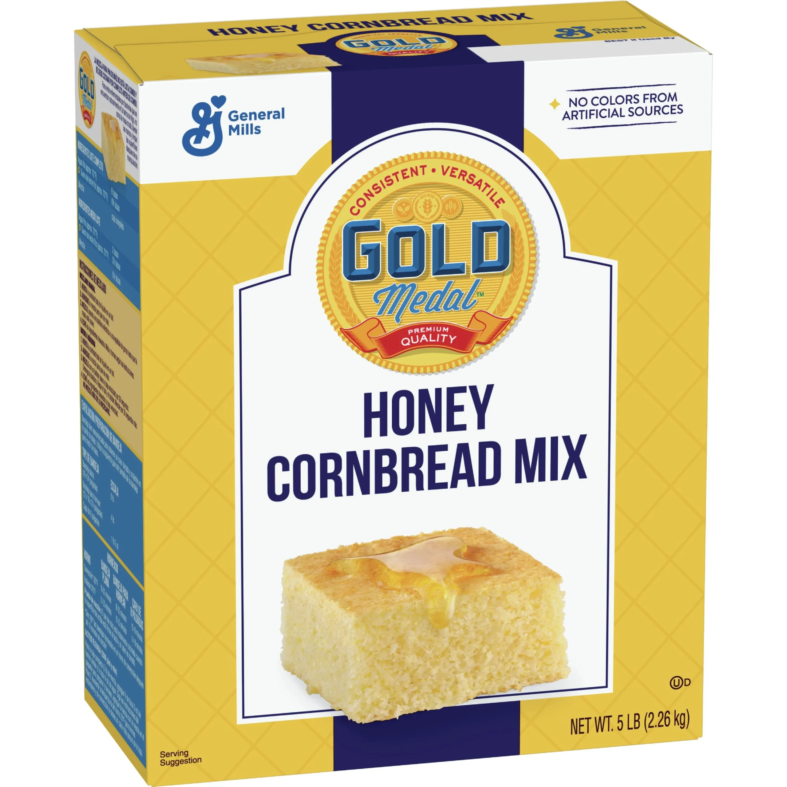 Gold Medal Bread Mix Honey Cornbread 5 Pound Each - 6 Per Case.