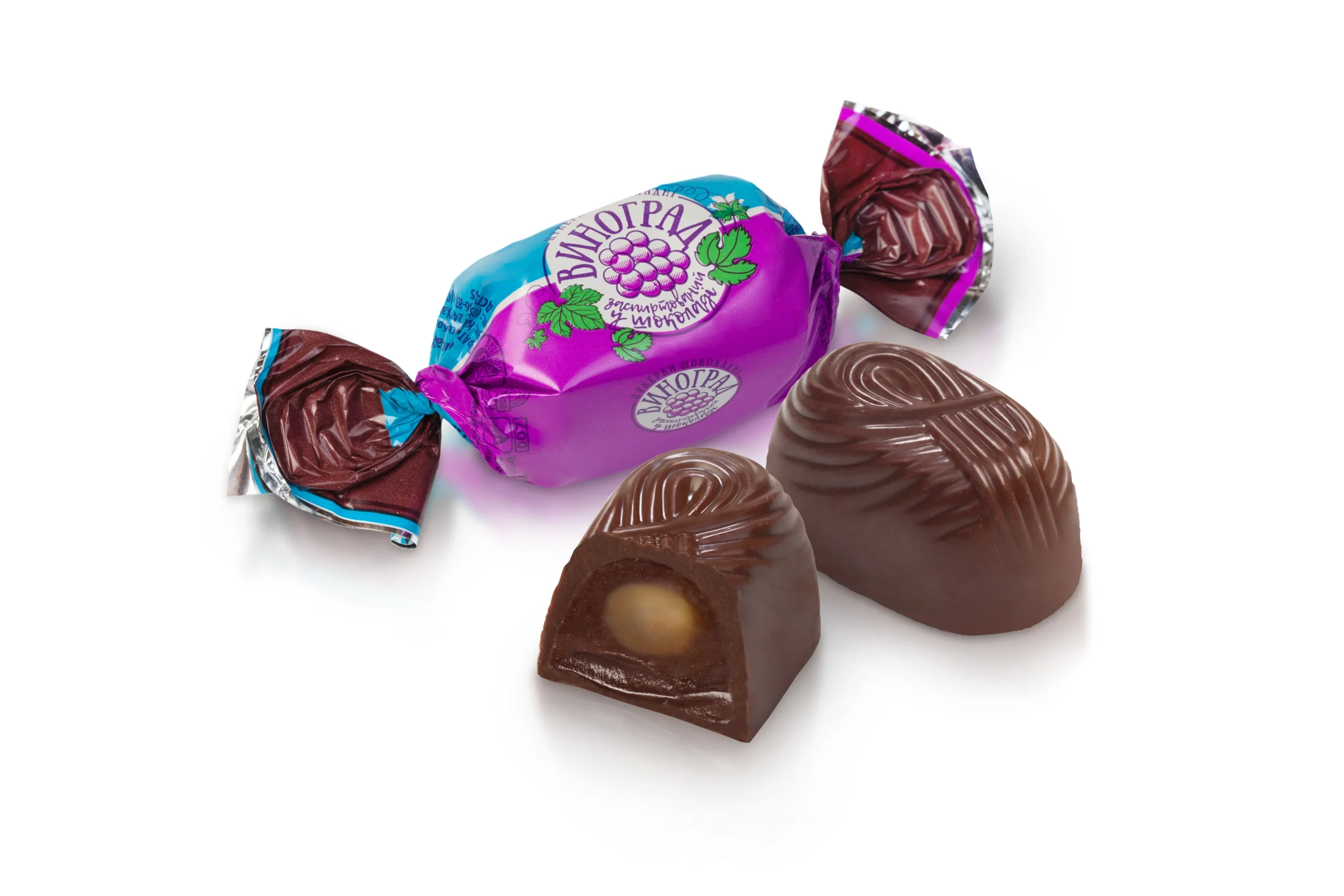 BISCUIT CHOCOLATE Alcohol Soaked Grapes in Chocolate 6.62lbs