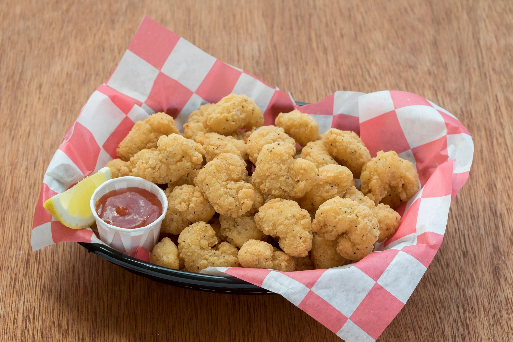 Mrs. Friday's Breaded Popcorn Shrimp 2 Pound Each - 5 Per Case.