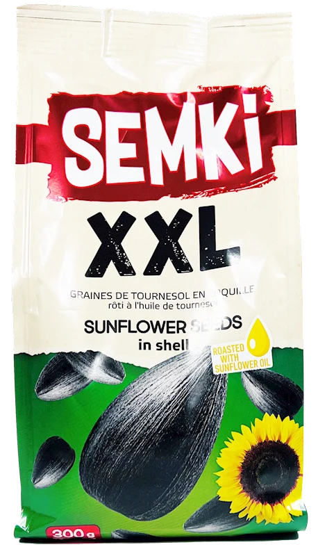 SEMKI XXL Sunflower Seeds Roasted in Oil 300g/18pack