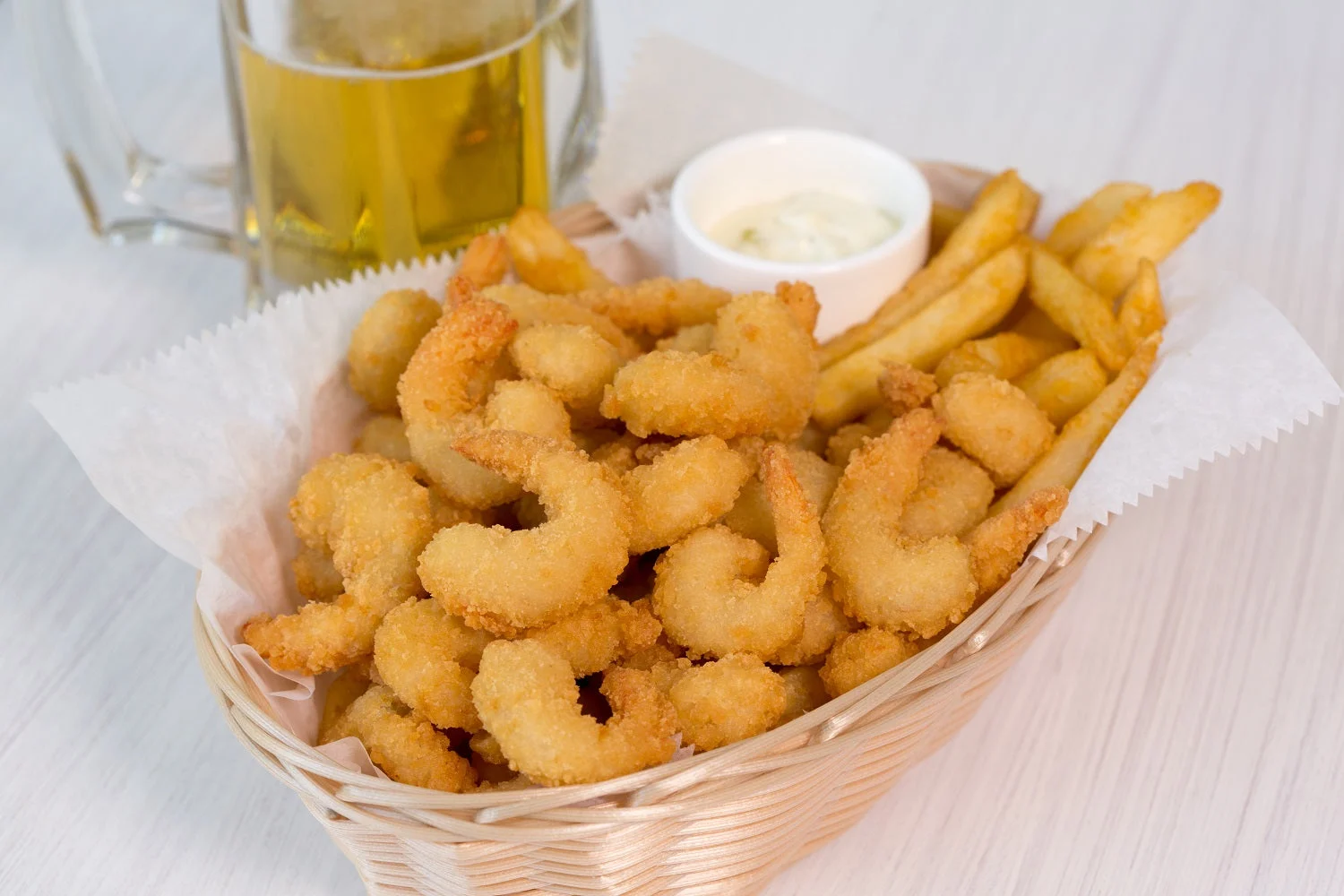 Mrs. Friday's Flying jib Swt Crckrcrm Ppcrn Breaded Shr 2.5 Pound Each - 4 Per Case.