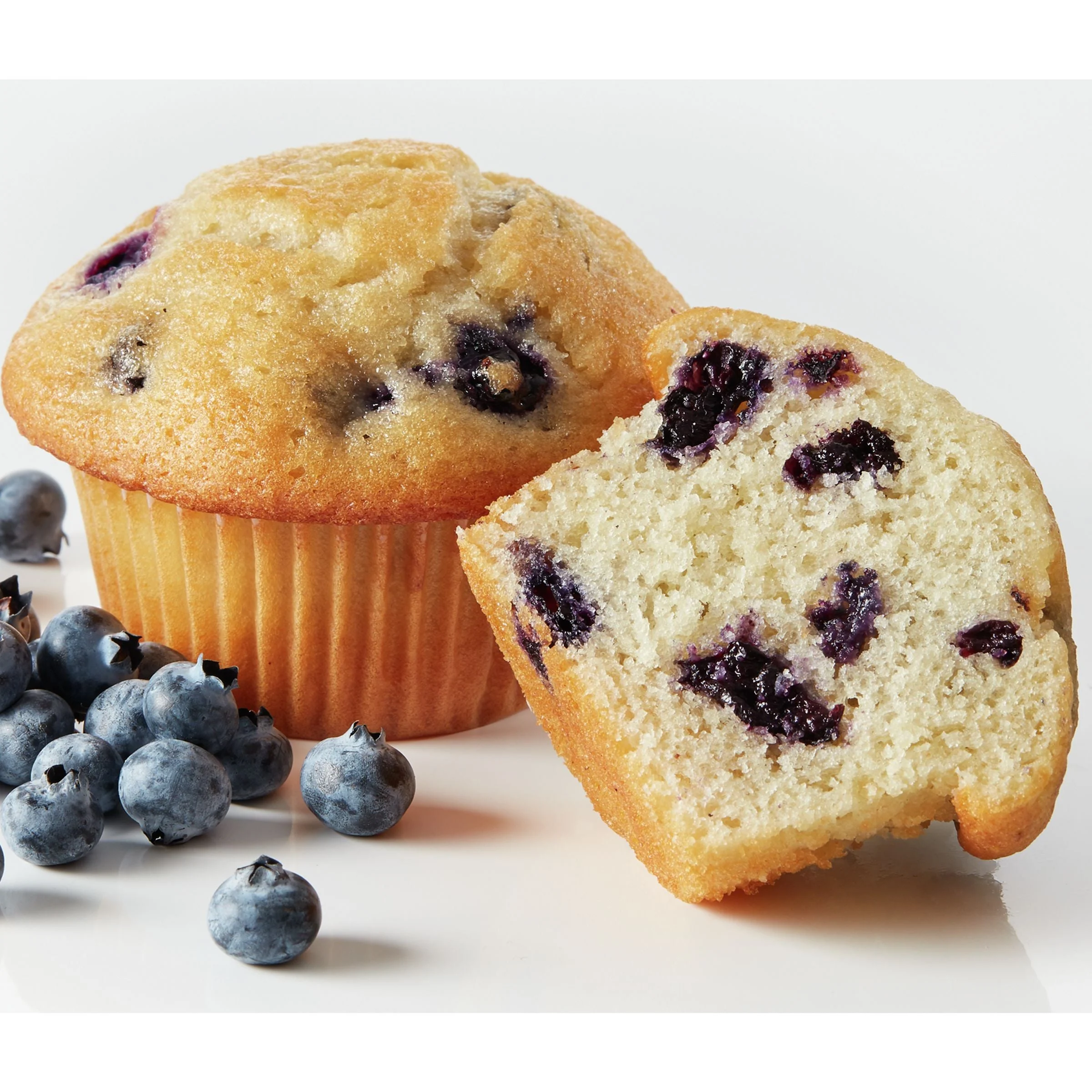 Pillsbury Frozen Muffin Batter Pail Blueberry 18 Pound Each - 1 Per Case.