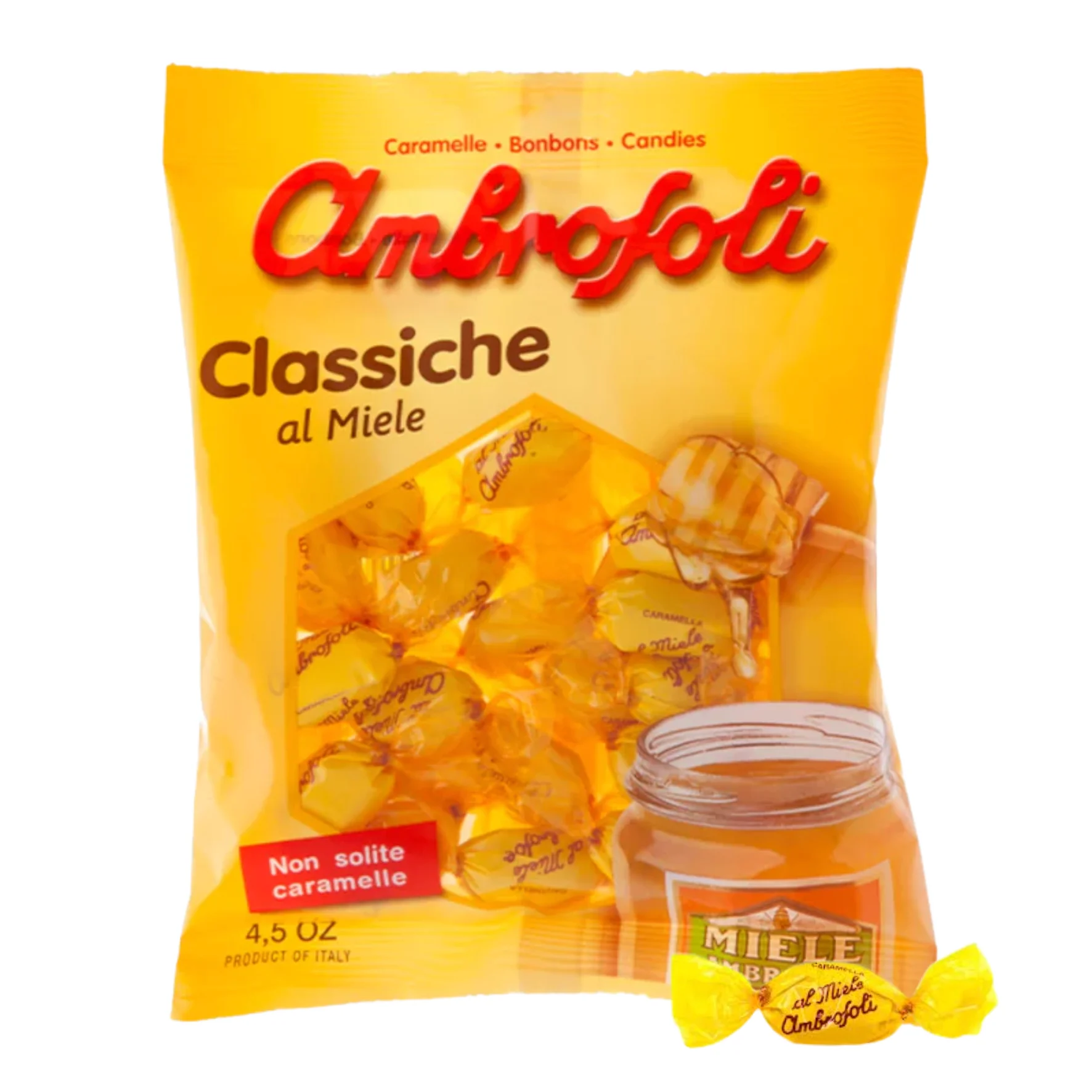 Ambrosoli Honey Candy 4.5oz