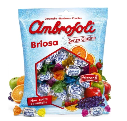 Ambrosoli Briosa Frizzanti Gluten Free Candy 150g
