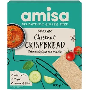 Amisa Chestnut Crispbread 100g