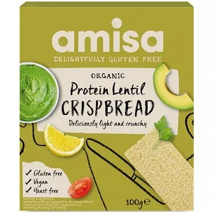 Amisa Protein Lentil Crispbread 100g
