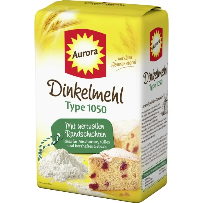 Aurora Dinkelmehl Type 1050 1kg / 2.20 lbs