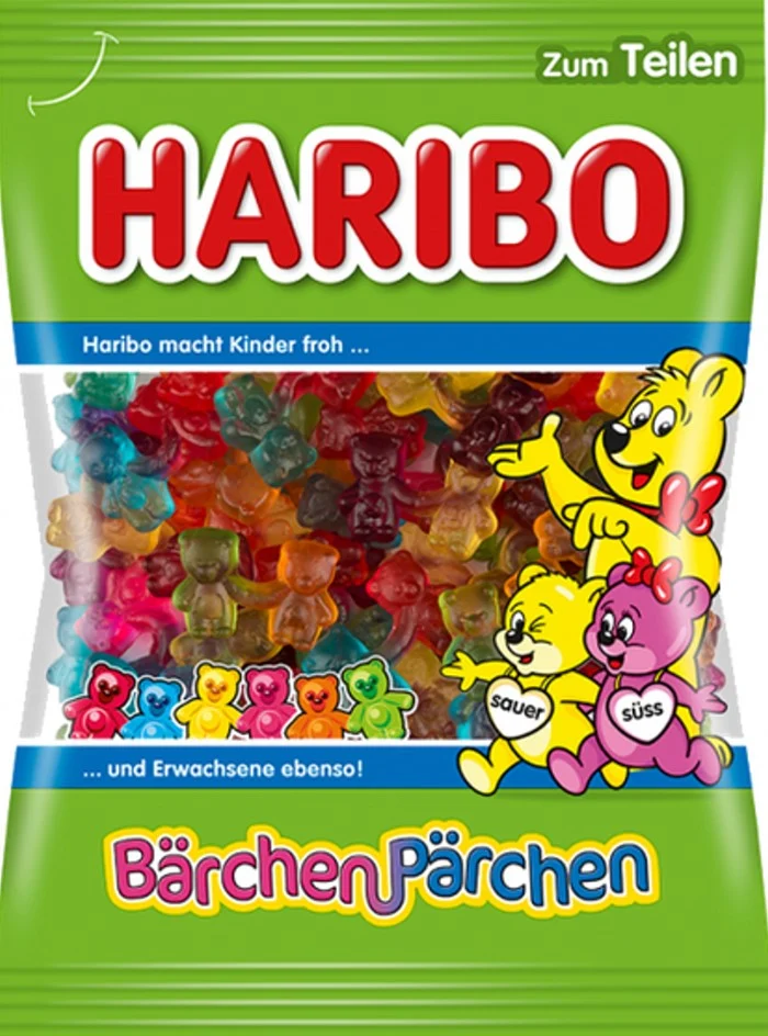 HARIBO Bärchen-Pärchen Fruchtgummi 175g