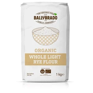 Ballybrado Organic Whole Light Rye Flour 1kg