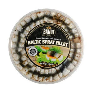 BANDI Baltic Sprat Fillet with Spices 170g/9pack