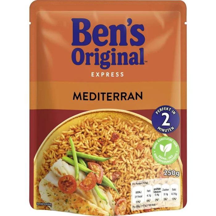 BEN´S ORIGINAL™ Express-Reis Mediterran 220g