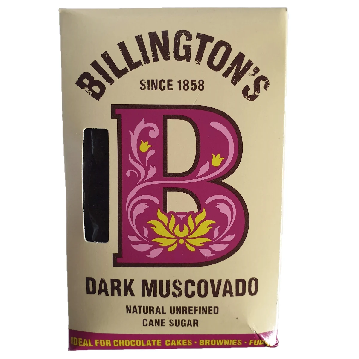 Billington's Dark Muscovado Natural Unrefined Cane Sugar 500g
